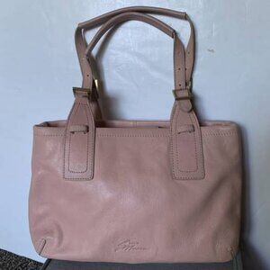 NWT Stone Mountain Leather Mauve Vegas Shoulder Bag Purse Retails $125